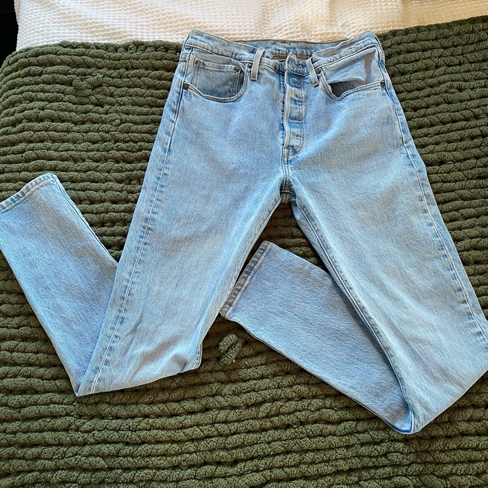 Levi's 501 S skinny Light Blue Jeans